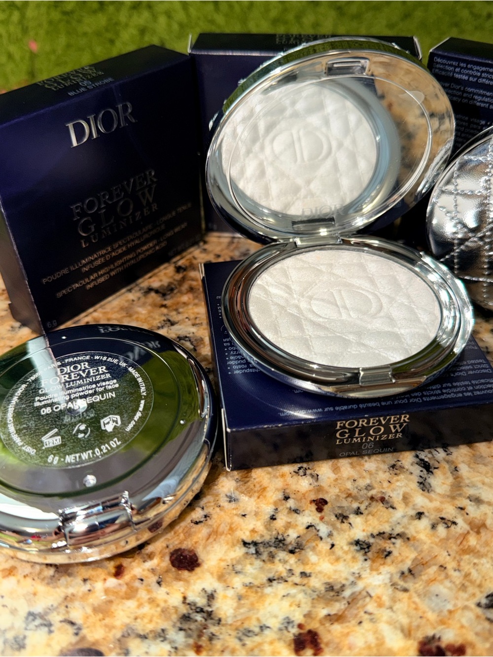 Dior Forever Glow Luminizer — Opal Sequin White